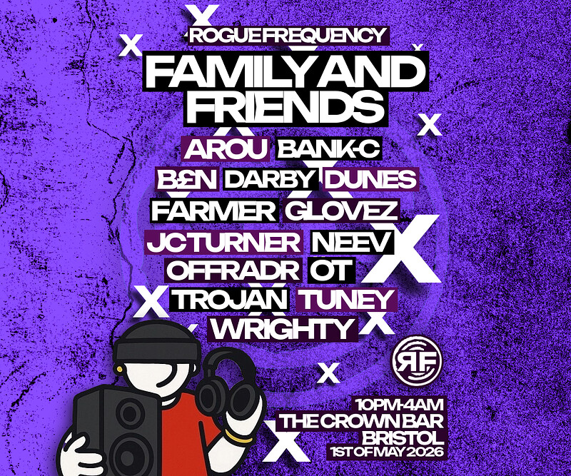 Rogue Frequency: Friends & Family at The Crown