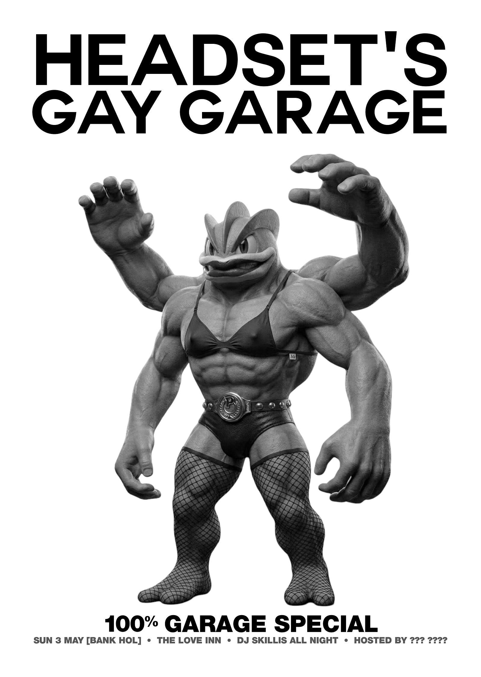 Headset's Gay Garage: 100% UKG Bank Holiday Special at The Love Inn