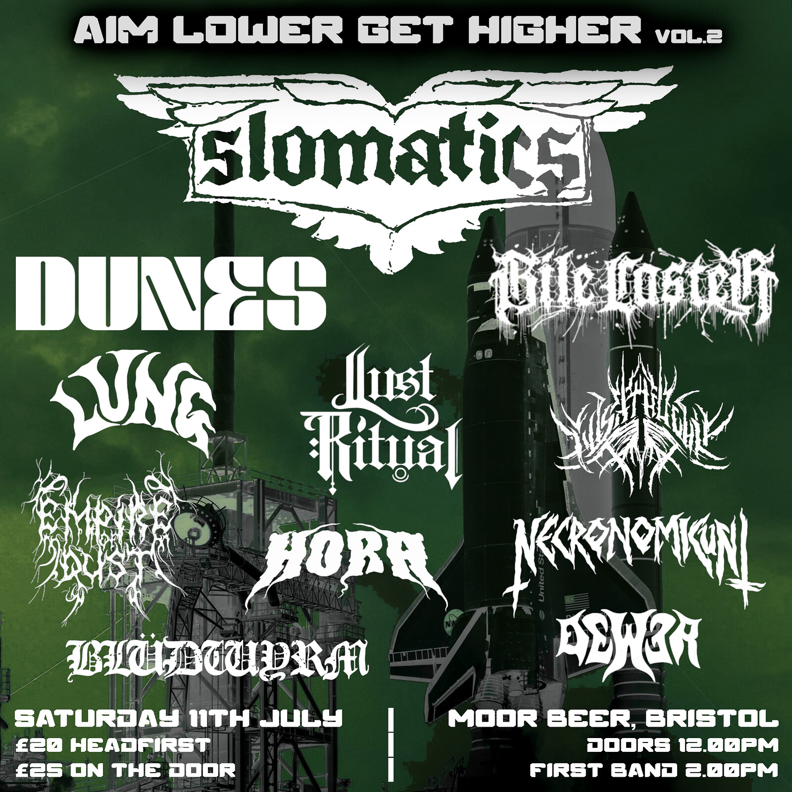 AIM LOWER, GET HIGHER vol. 2 at Moor Beer Co