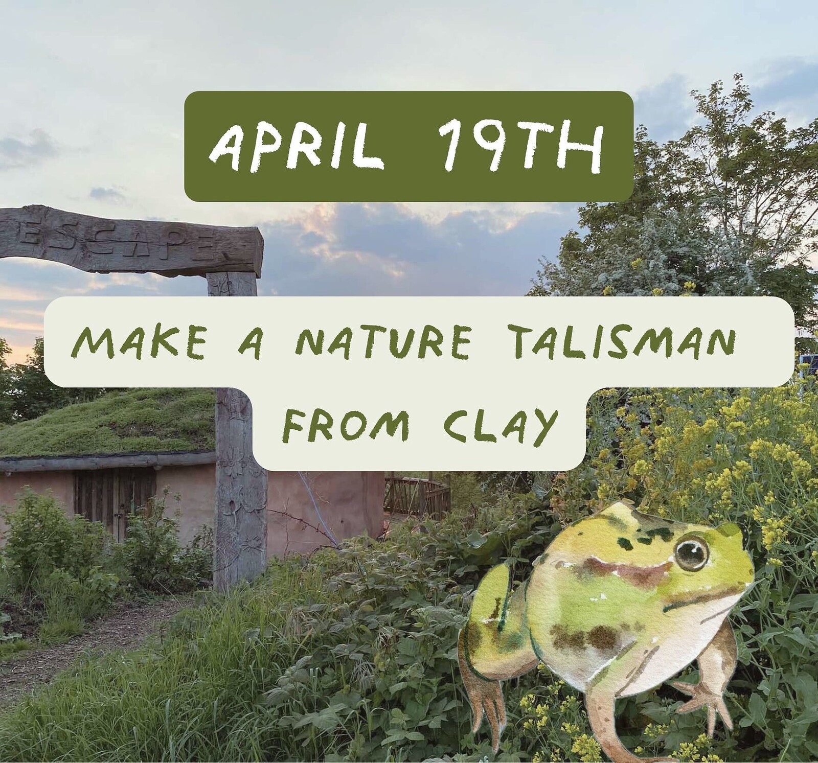 Art Club: Nature and Clay at Springfield Allotments