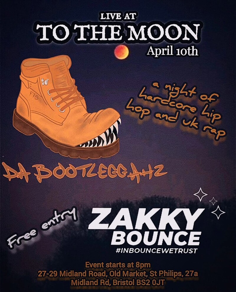 hip-hop ft Da Bootleggahz and zakkybounce at To The Moon