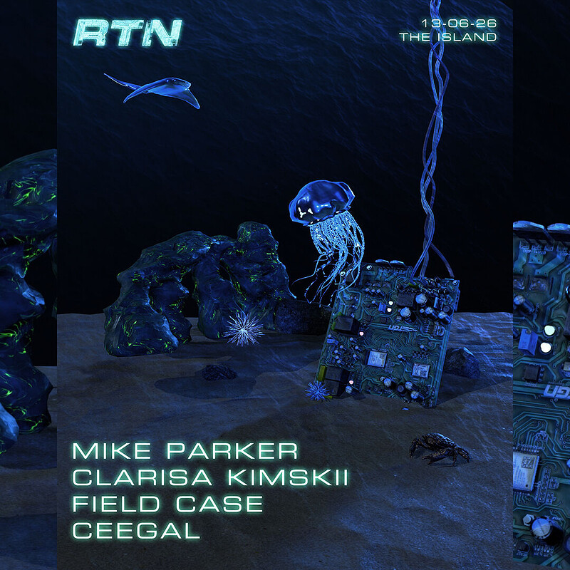 RTN w/ Mike Parker + Clarisa Kimskii at The Island