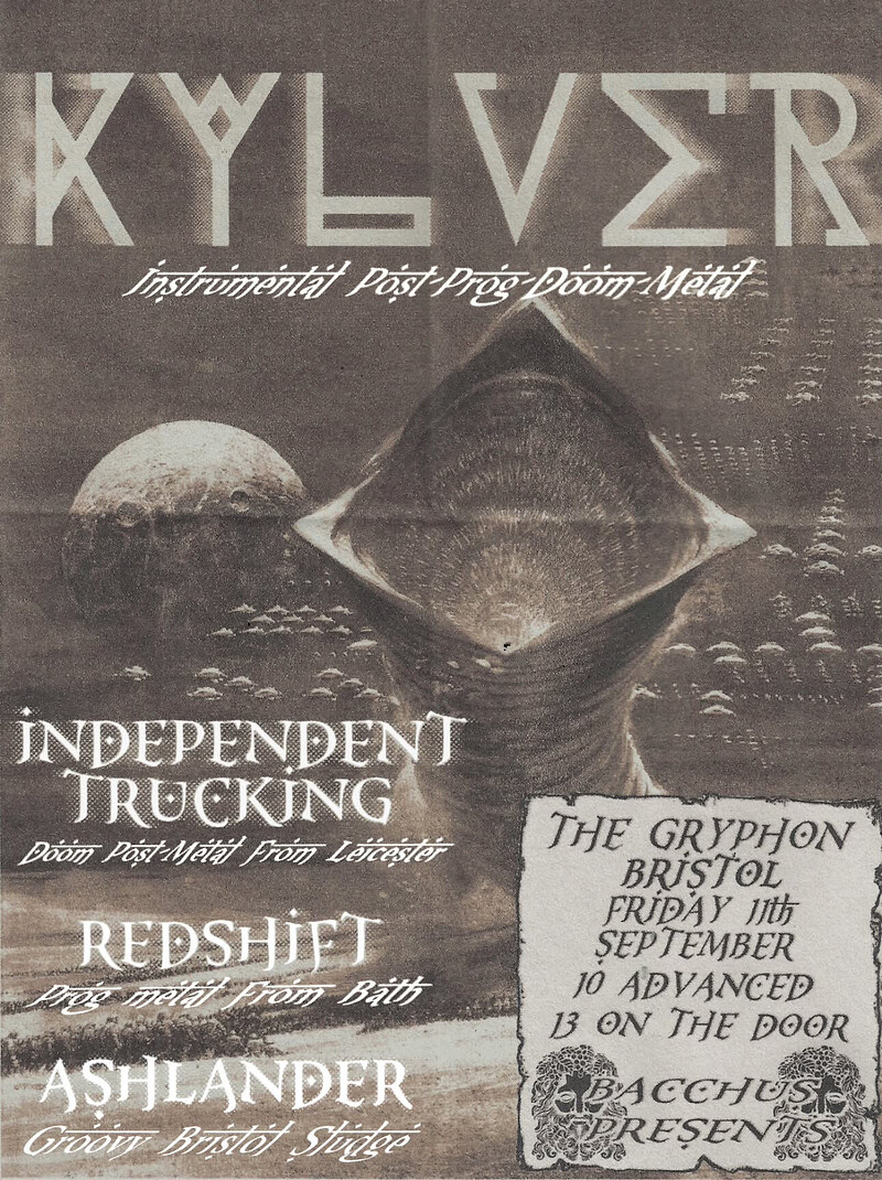 Kylver, Independent Trucking, Redshift & Ashlander at The Gryphon