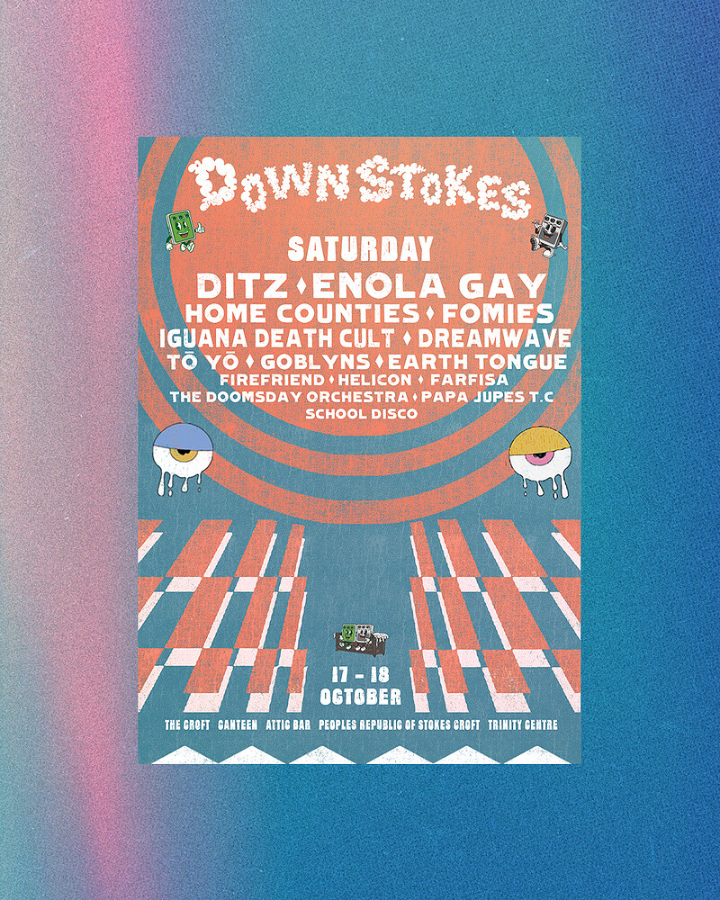 DITZ / Enola Gay / Iguana Death Cult + More at The Full Moon & Attic Bar