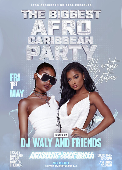 All white Edition at 98 club