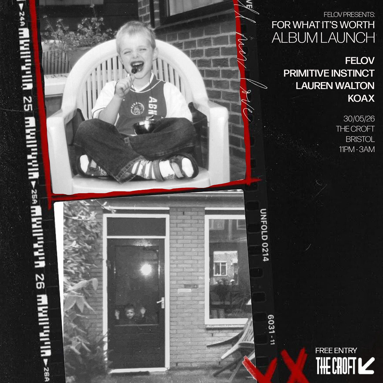 Felov - 'For What It's Worth' Album Launch Party at The Croft