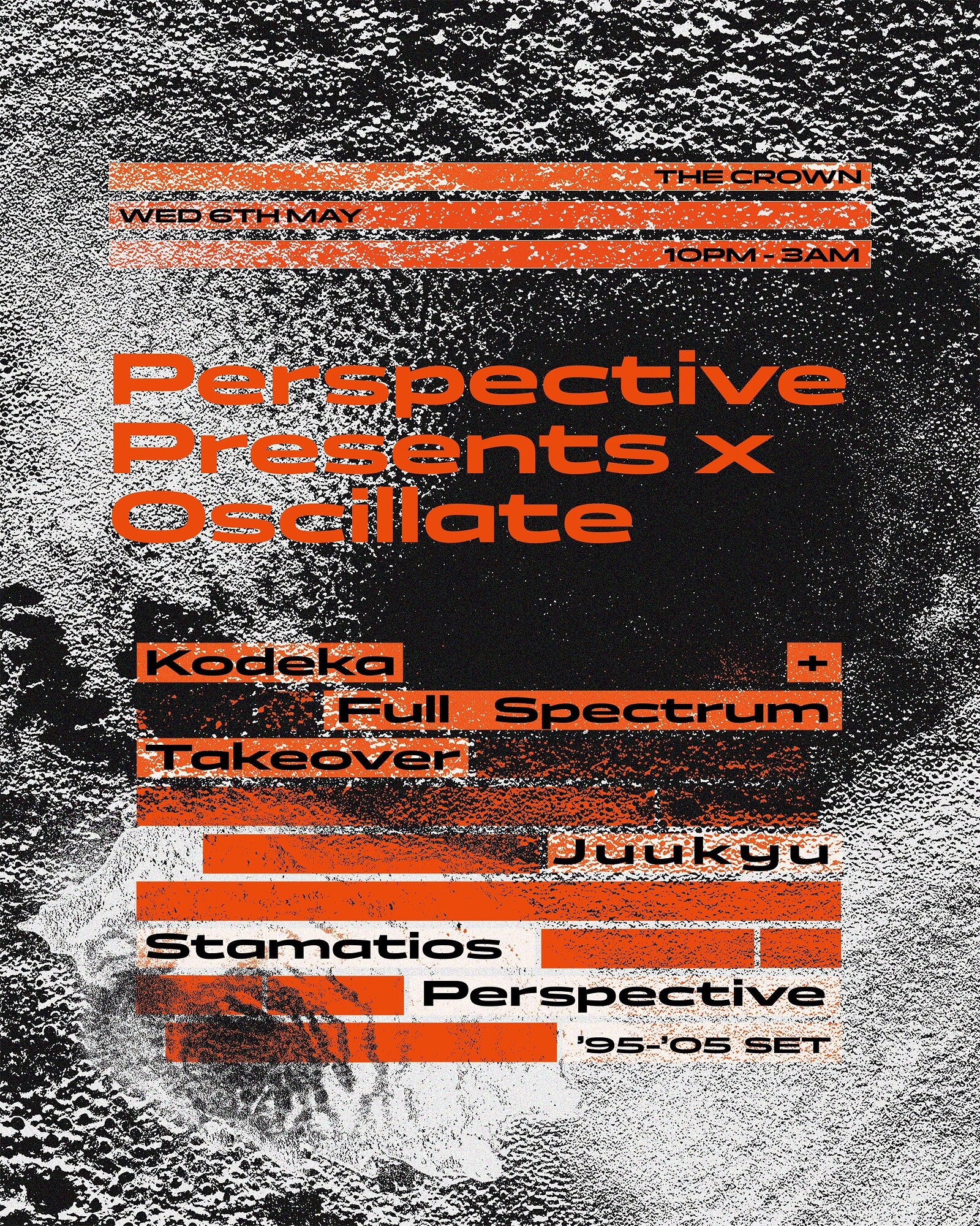Perspective Presents x Oscillate at The Crown