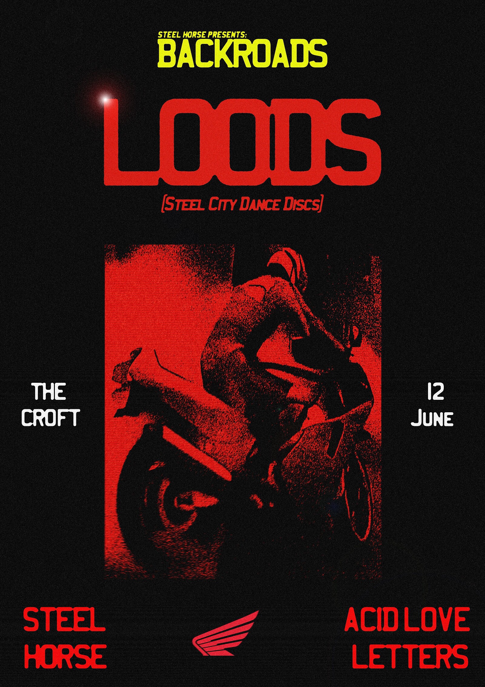 Steel Horse Presents: Backroads w/ Loods at The Croft