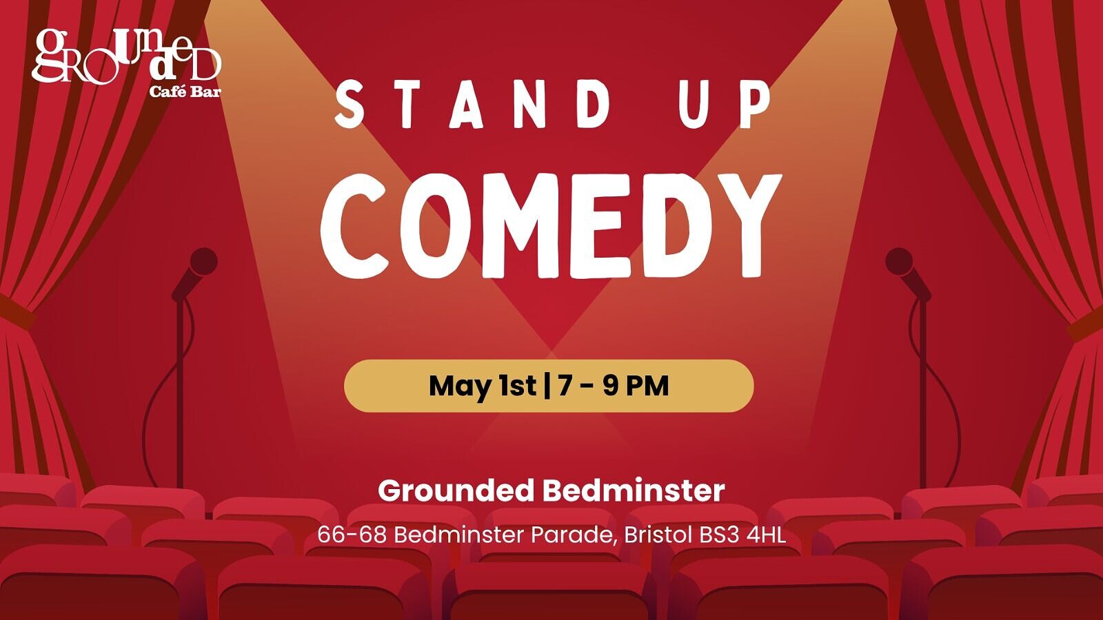 Grounded Comedy at Grounded Bedminster