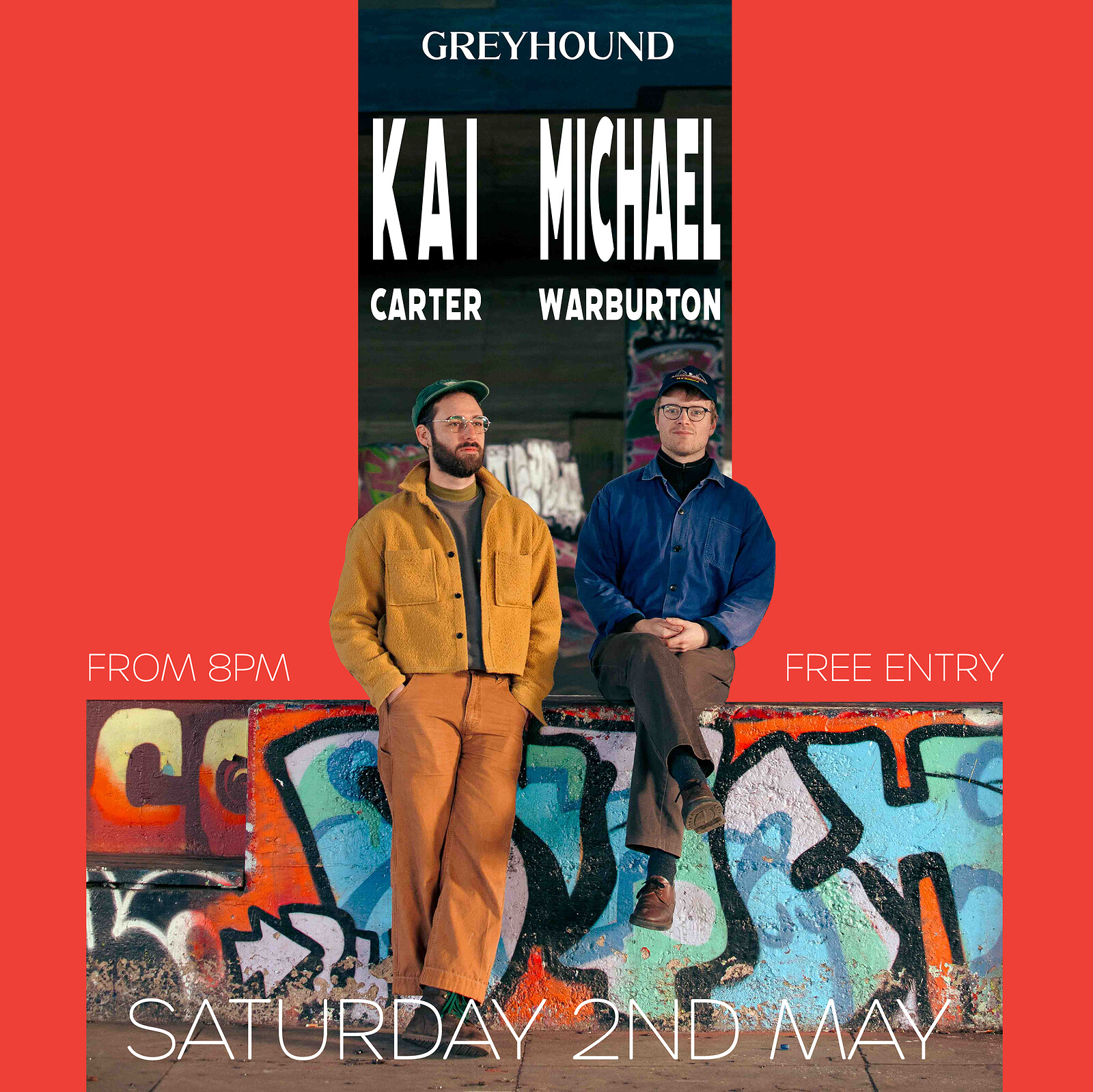 Kai Carter & Michael Warburton at The Greyhound Fishponds