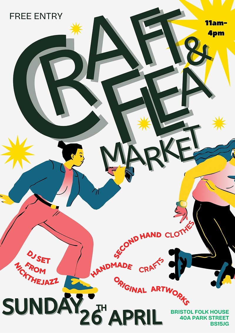 Craft & Flea Market at Bristol Folk House