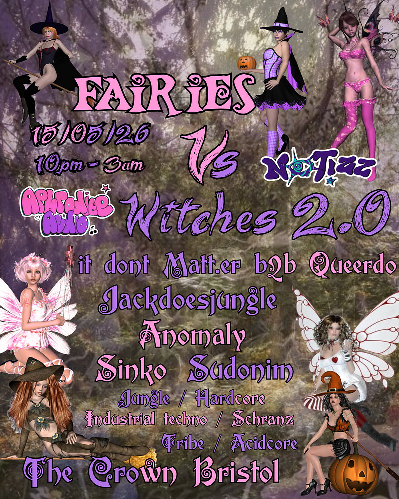 Fairies vs Witches 2.0 at The Crown