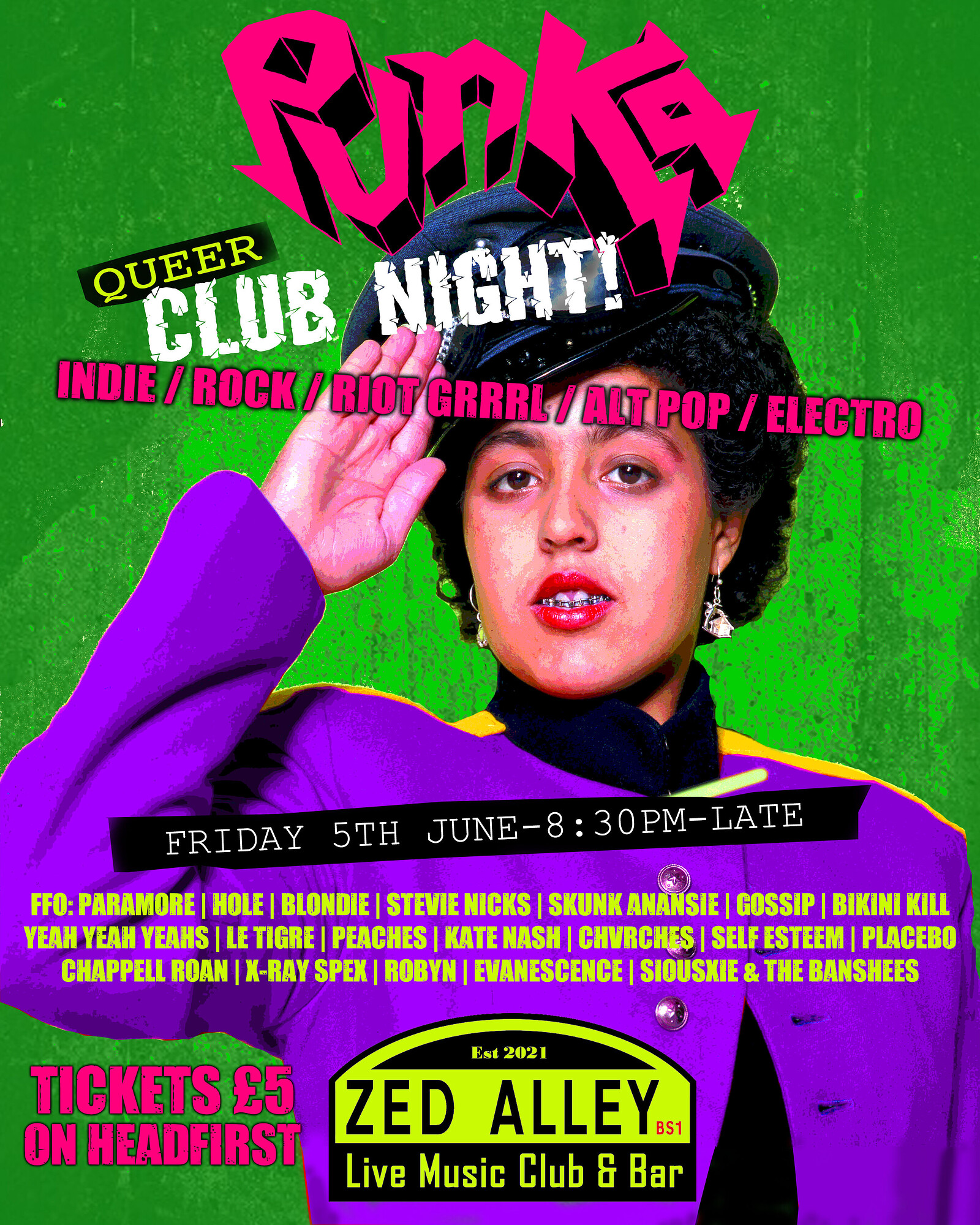 PUNKA CLUB NIGHT at Zed Alley