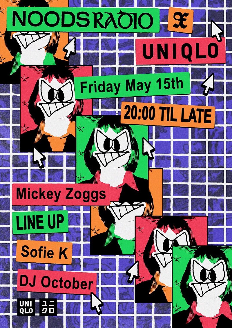 Noods Radio x UNIQLO: Sofie K & DJ October at Mickey Zoggs