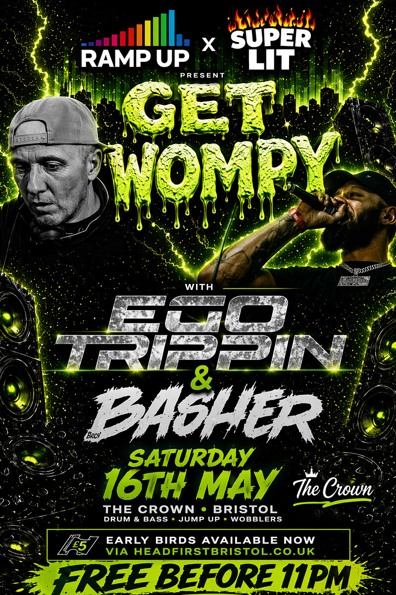 Ramp Up x Super Lit presents: GET WOMPY at The Crown