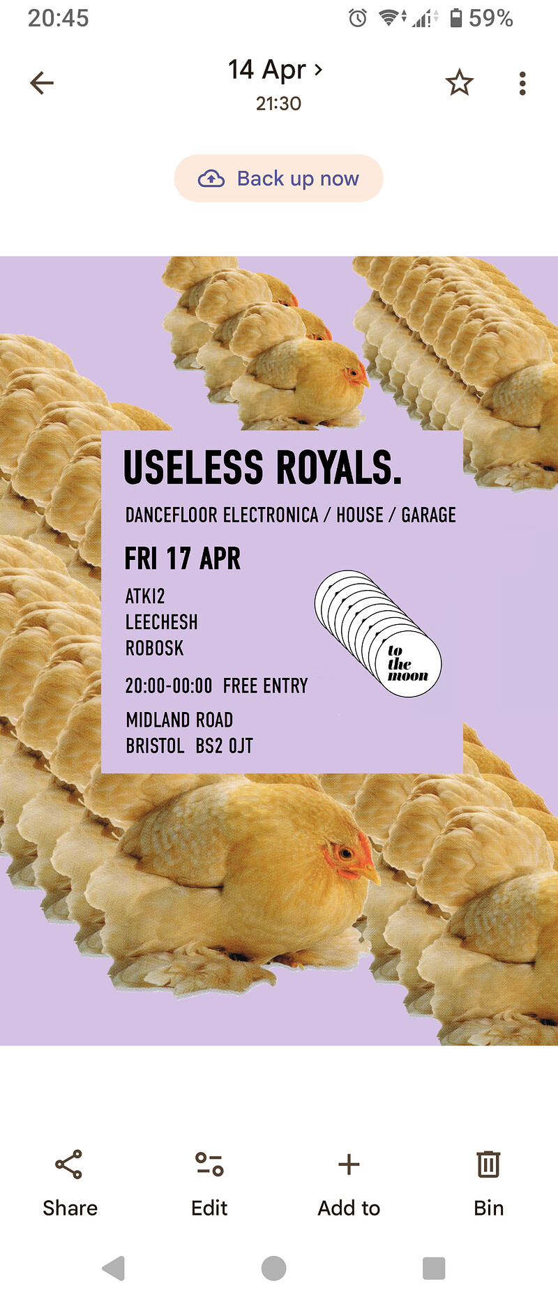 Useless Royals at To The Moon