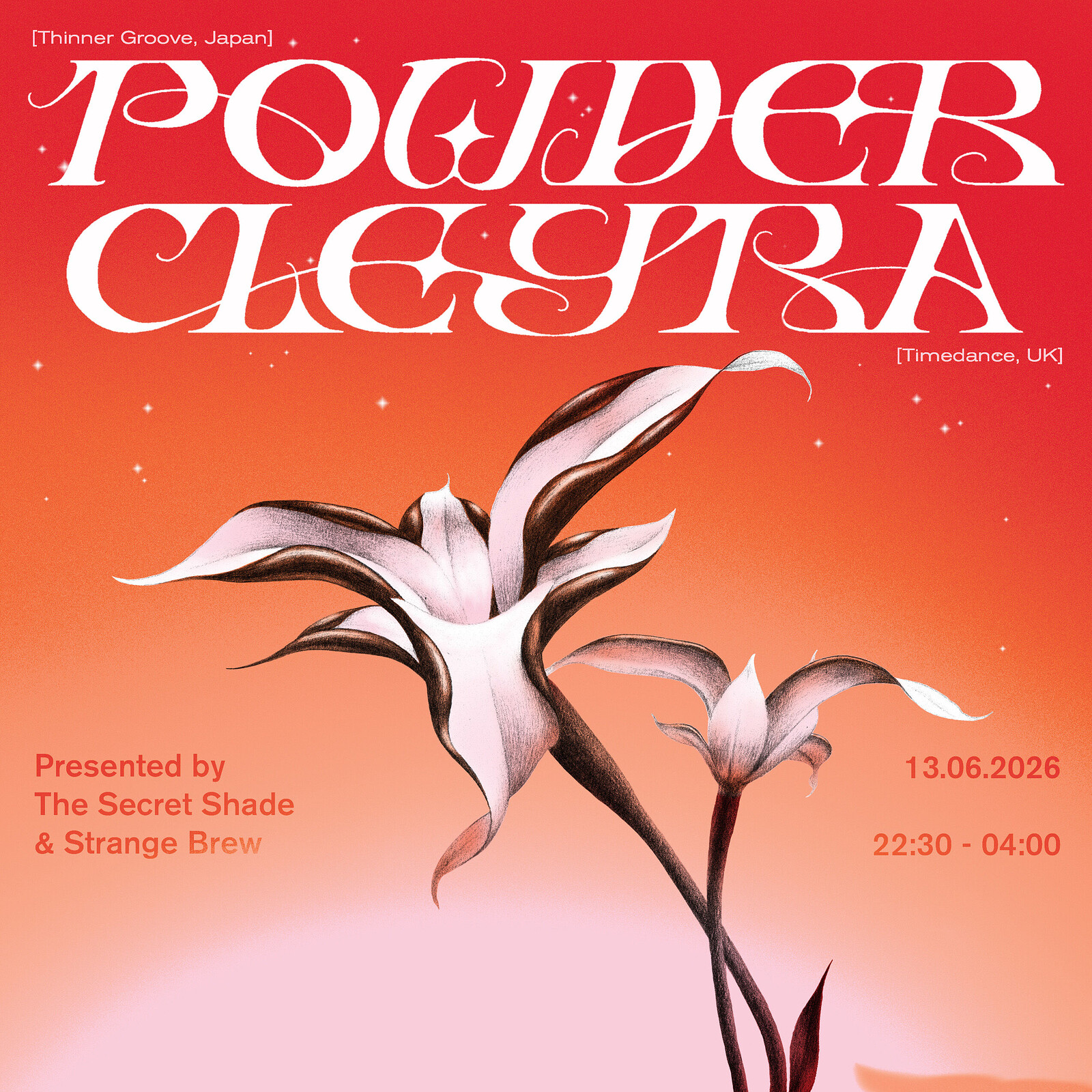 The Secret Shade x SB: Powder + Cleyra at Strange Brew