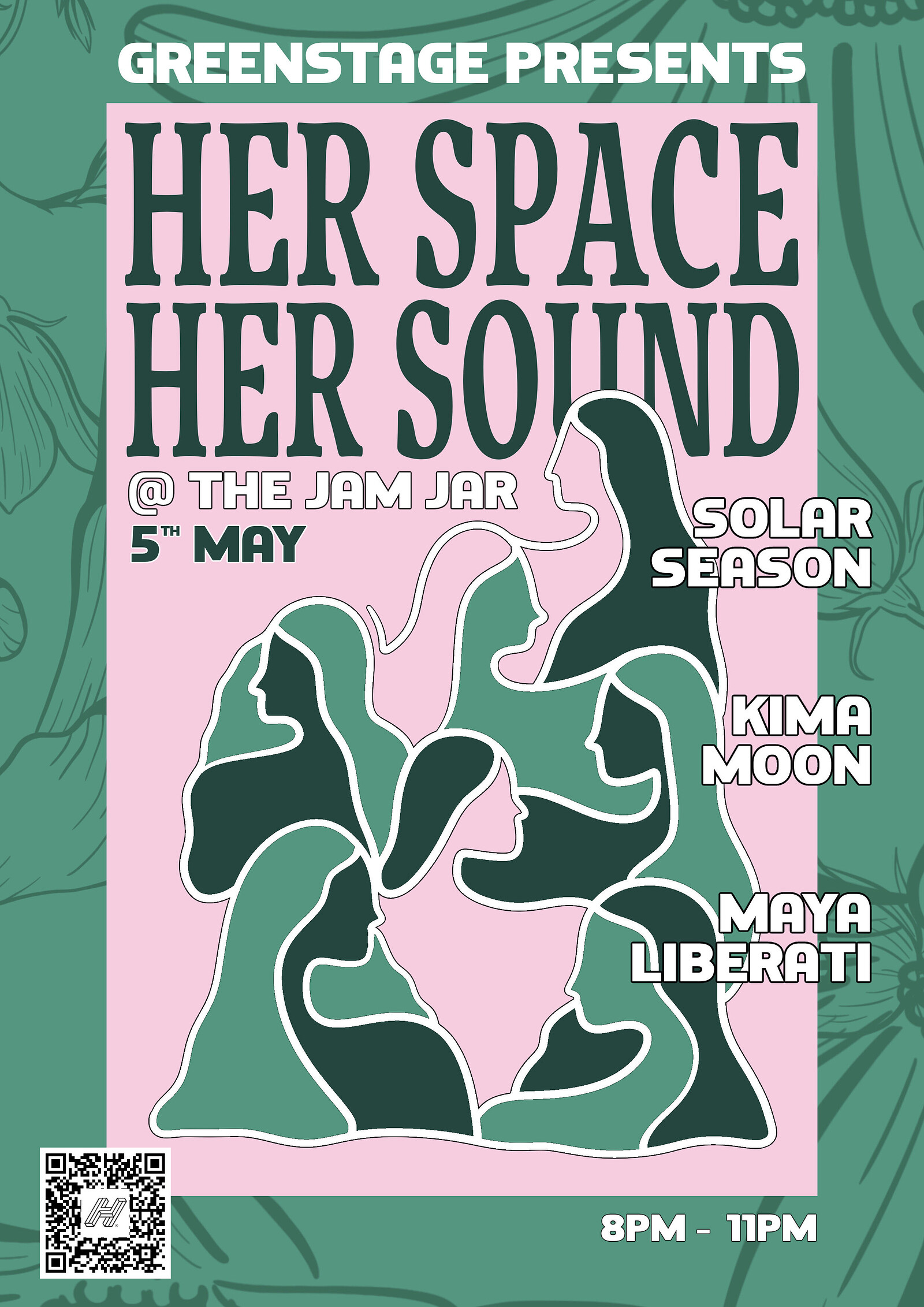 GreenStage Presents - Her Space, Her Sound at The Jam Jar