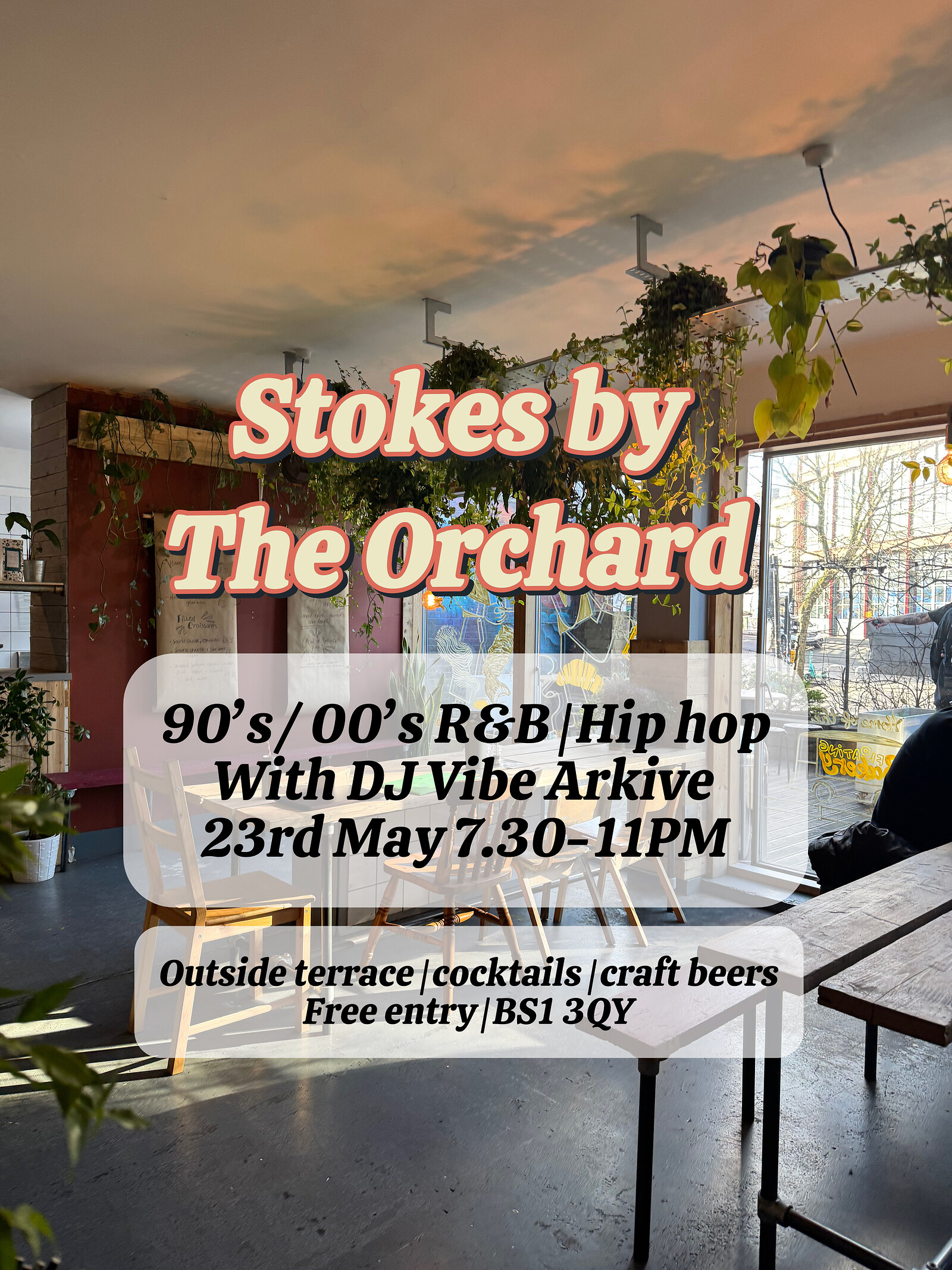 90’s / 00’s R&B & Hip hop night at Stokes by the orchard