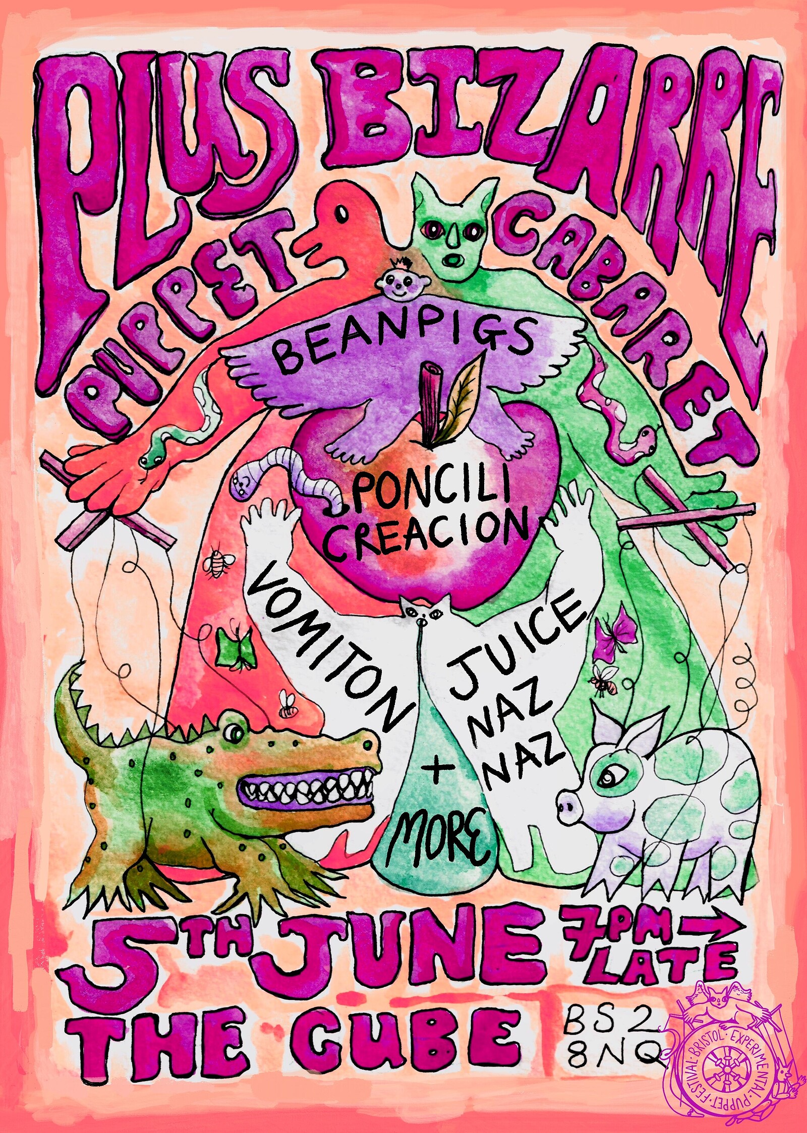 Plus Bizarre Cabaret at The Cube