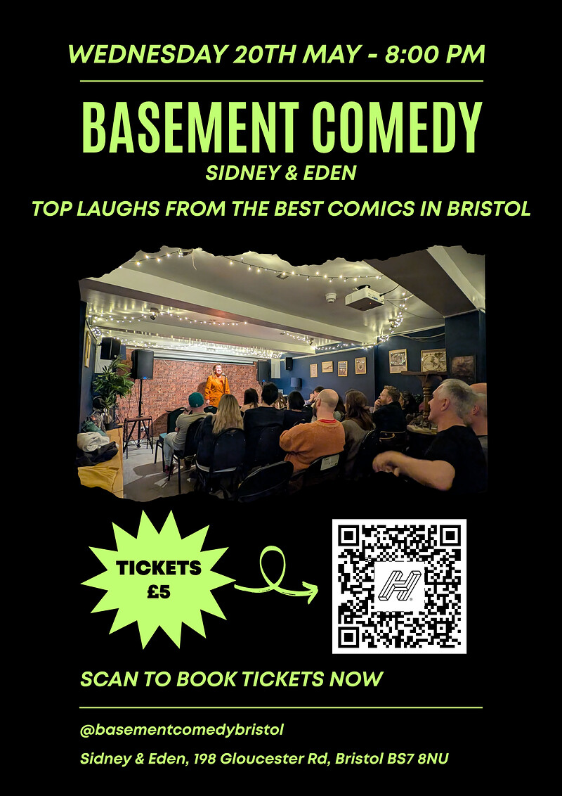 Basement Comedy at Sidney & Eden