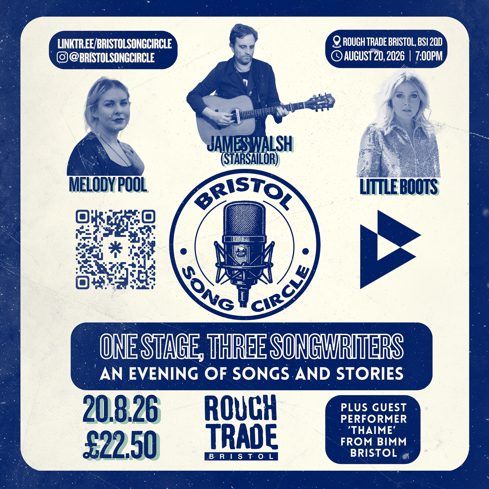 James Walsh, Little Boots, Melody Pool & Thaime at Rough Trade Bristol