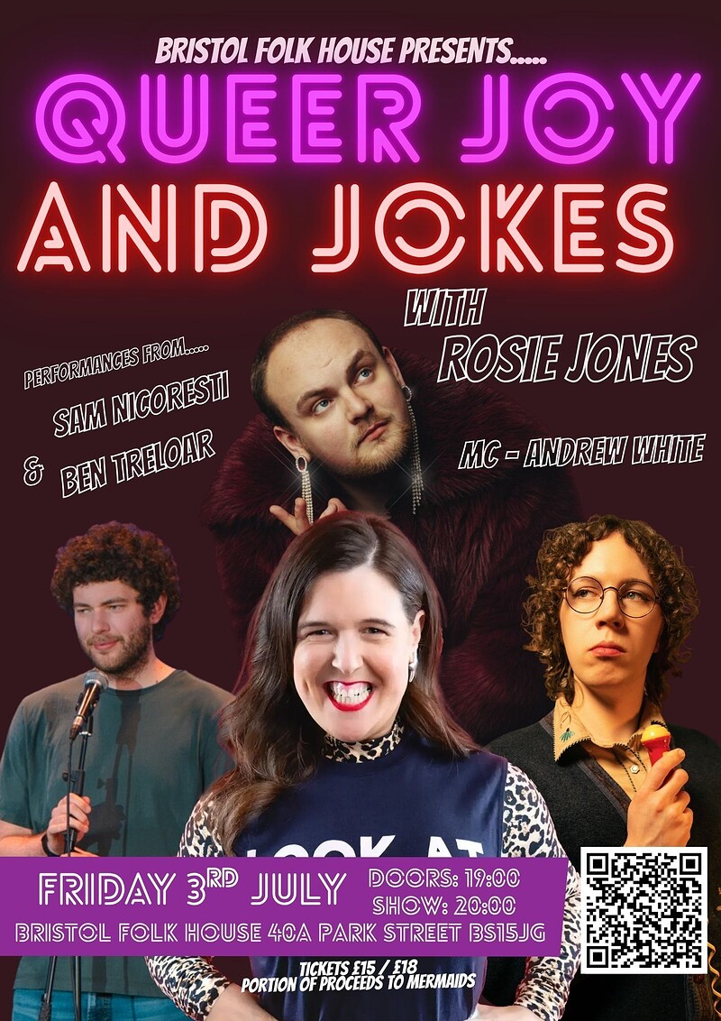 Queer Joy and Jokes at Bristol Folk House