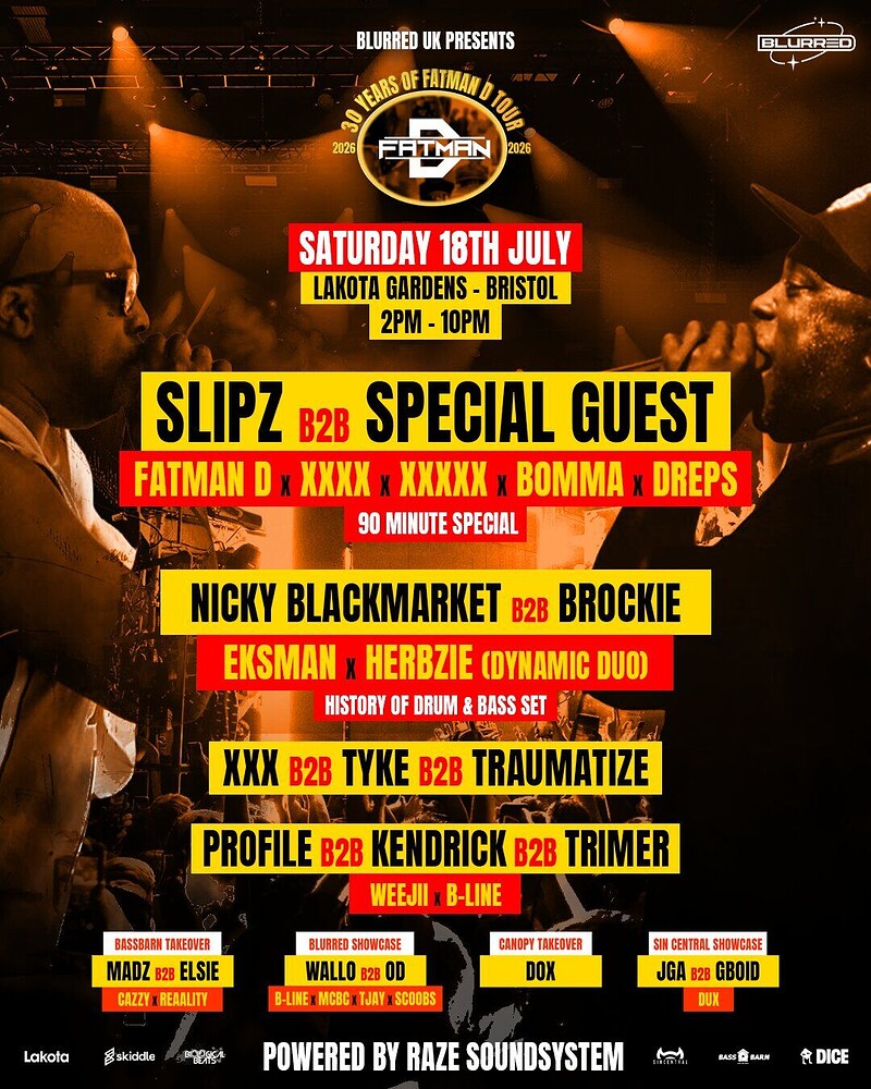 Blurred: 30 Yrs Fatman D | Lakota XL Day Rave at Lakota