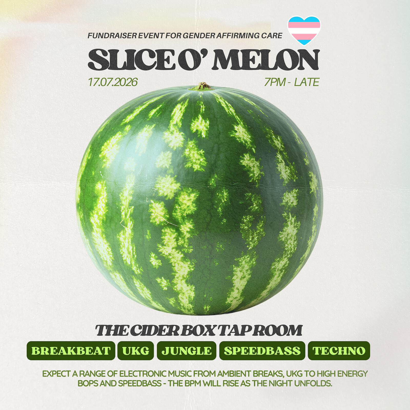 Slice O' Melon: Launch Party at The Cider Box Tap Room