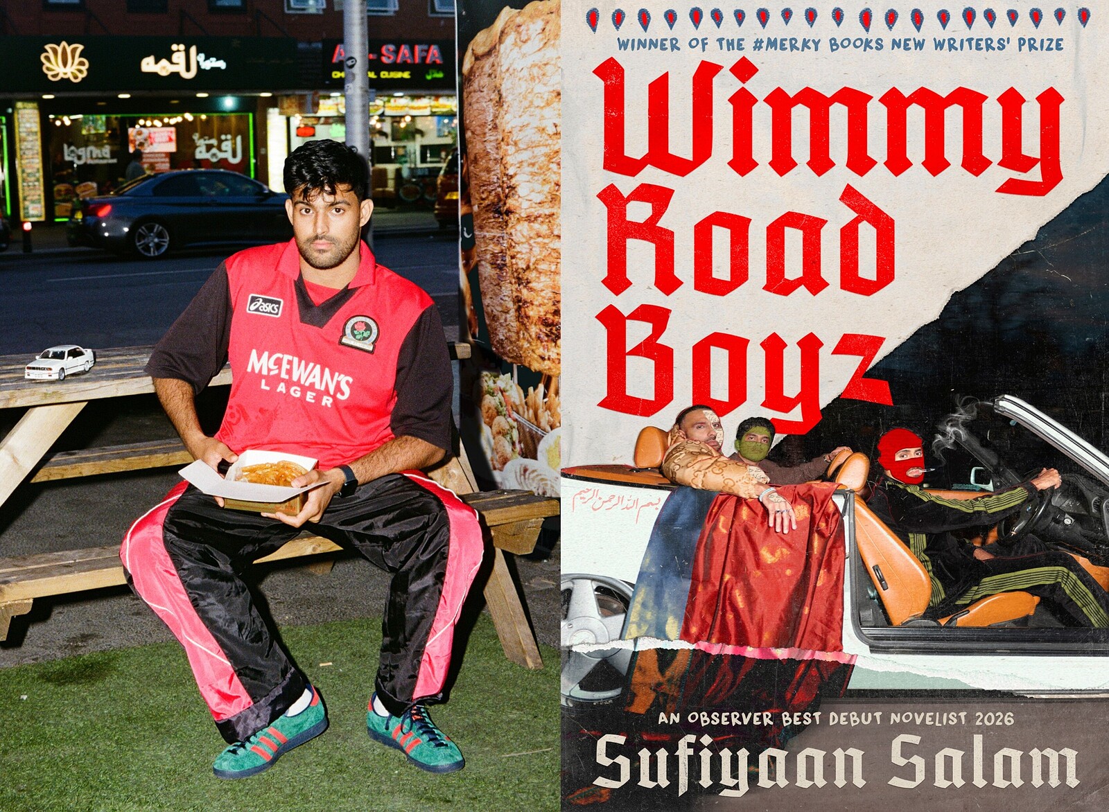 Sufiyaan Salam at Gloucester Road Books