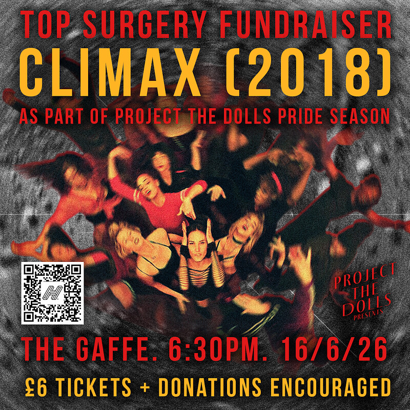 Climax  18 7.30pm at The Gaffe Comedy Club