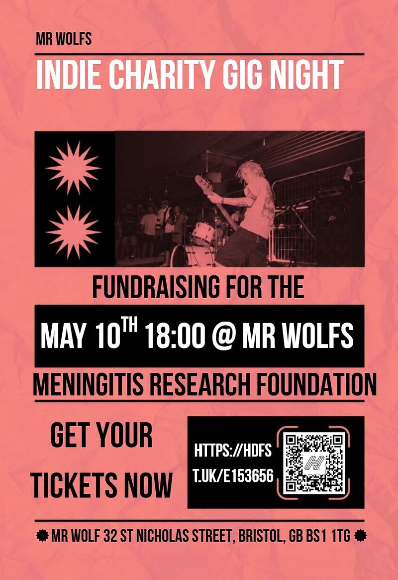 Indie Charity Gig Night at Mr Wolfs