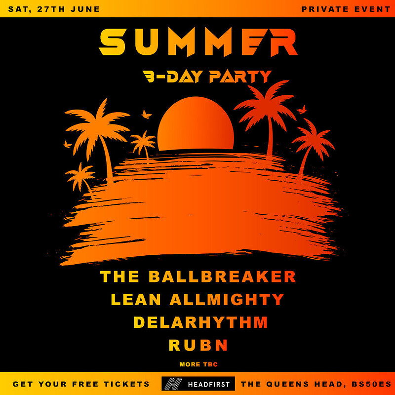 Summer B-Day Party at The Queens Head, Easton