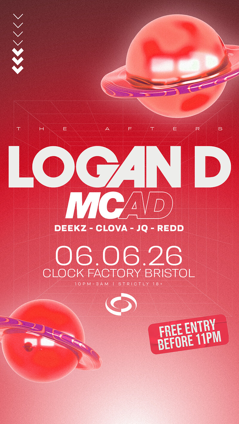 Logan D & MC AD at Clock Factory