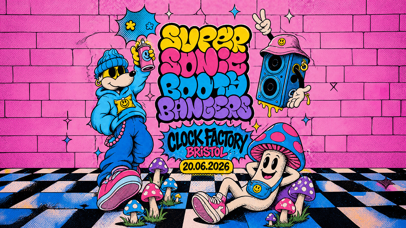 Super Sonic Booty Bangers | Summer Party at Clock Factory