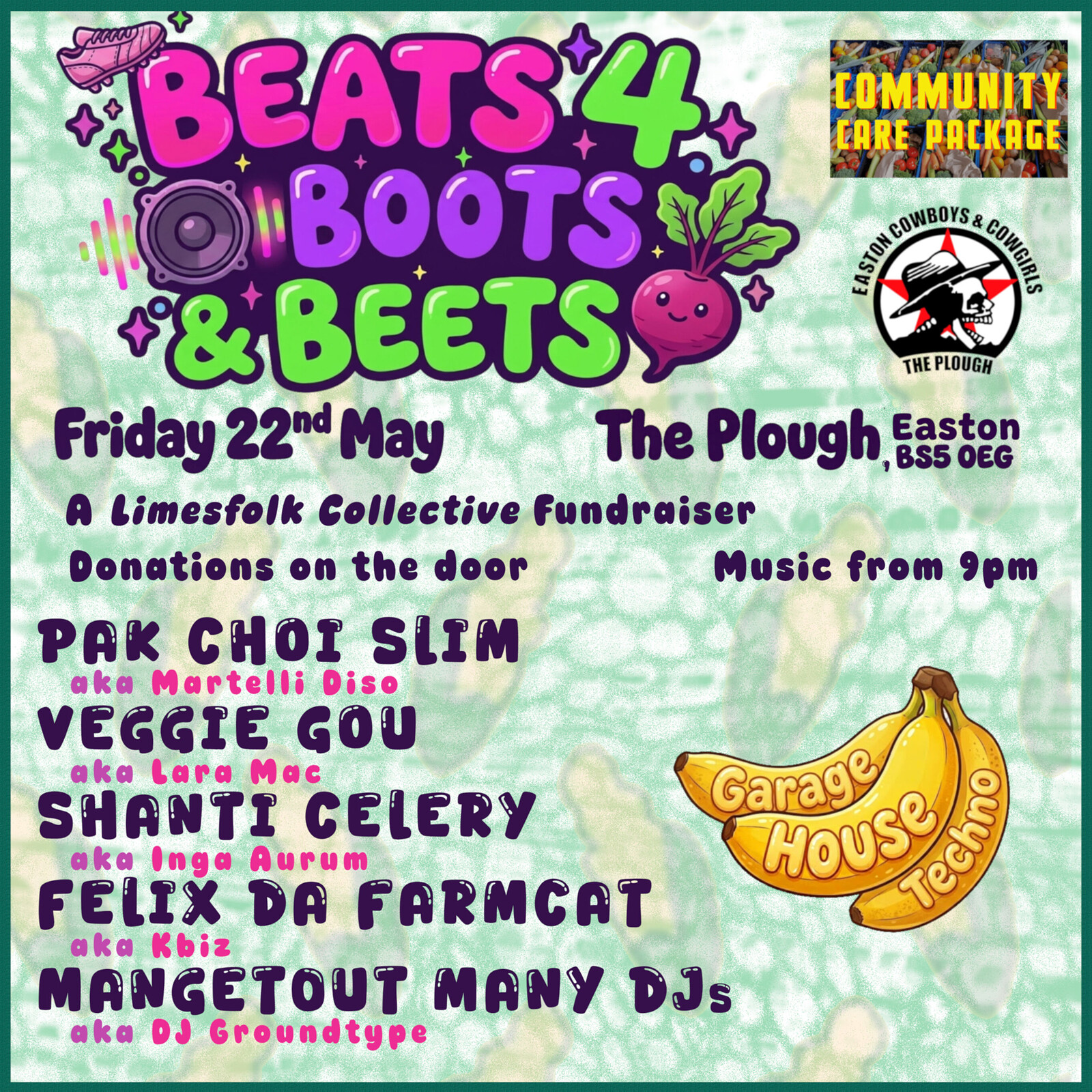 Beats 4 Boots & Beets at The Plough Inn