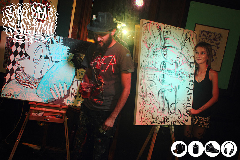 Scribble & Scratch at The Canteen