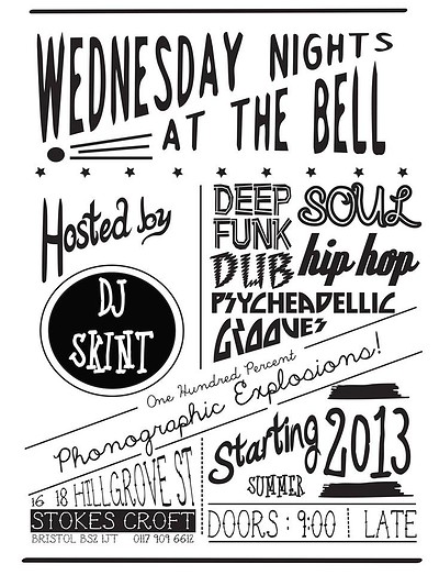 Wednesday Nights With DJ Skint at The Bell, Stokes Croft.