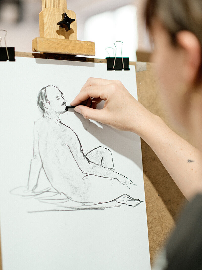 Life Drawing in Bristol at Hamilton House, Stokes Croft