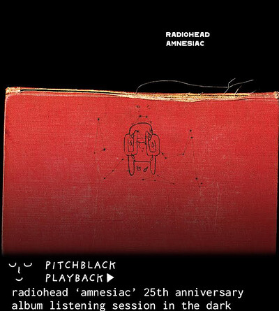 Radiohead 'Amnesiac'  album listening session in the dark at We The Curious Planetarium