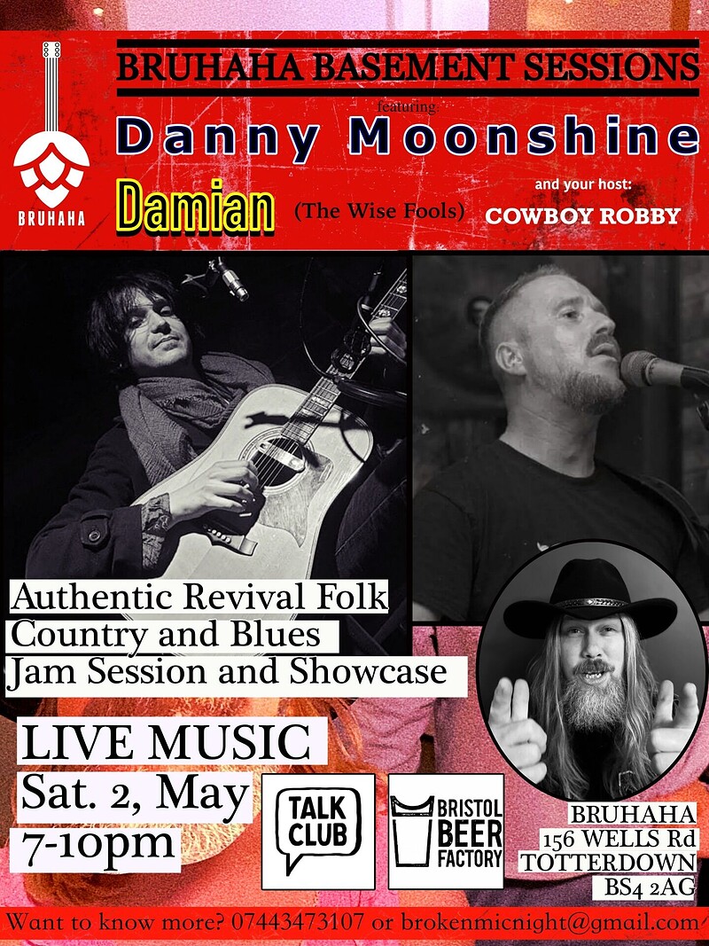 Danny Moonshine and Damian at Bruhaha