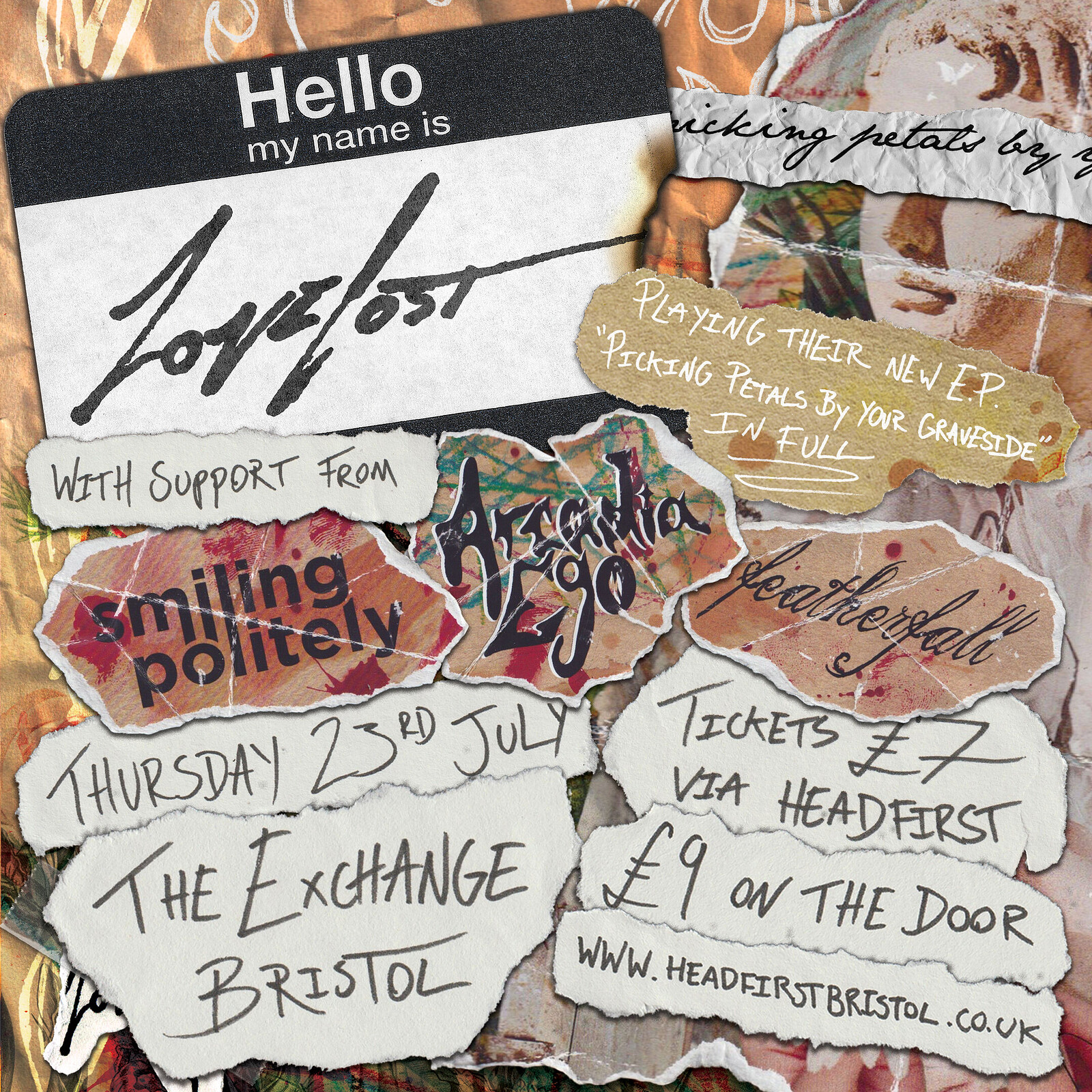 LOVELOST - Picking Petals By Your Graveside + Support at Exchange