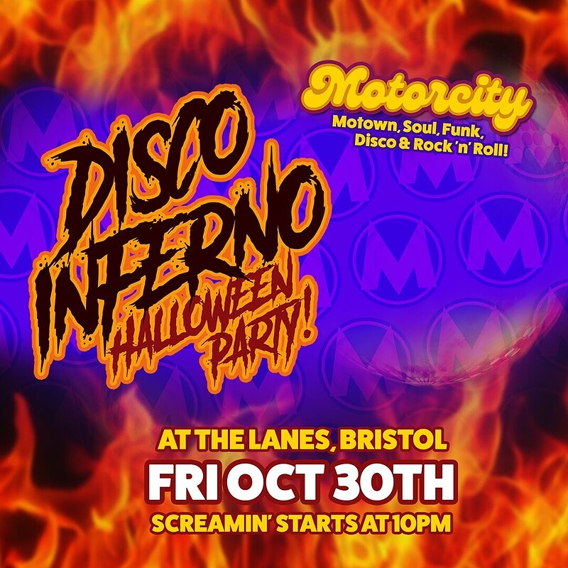 Disco Inferno - The Motorcity Halloween Special at The Lanes