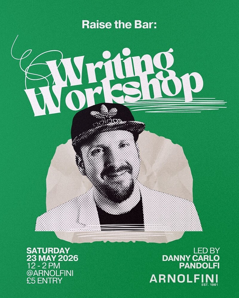 Raise the Bar | Writing Workshop w/ Danny Carlo Pandolfi at Arnolfini