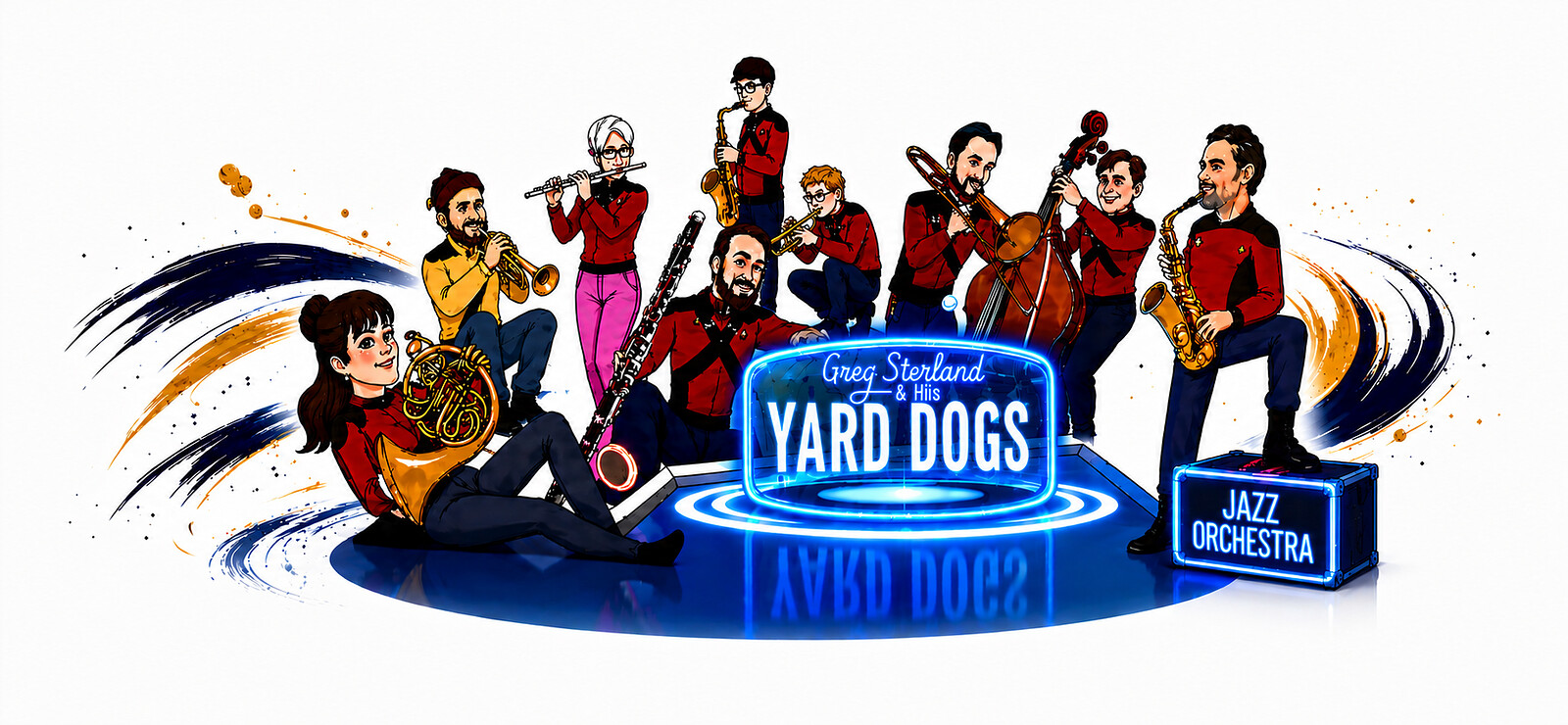 Greg Sterland & His Yard Dogs - Jazz Orchestra at Grounded in Fishponds