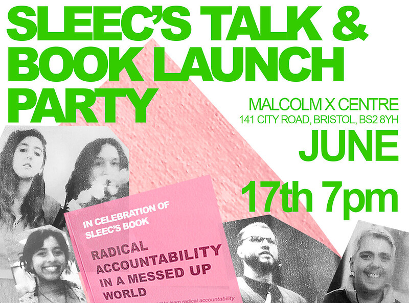 SLEEC BOOK LAUNCH PARTY at Malcolm X Centre