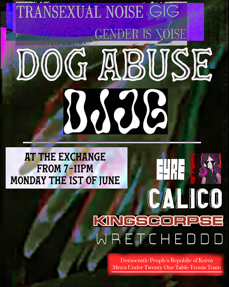 TRANSEXUAL NOISE GIG at Exchange