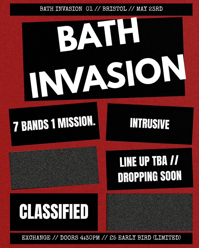 BATH INVASION at Exchange