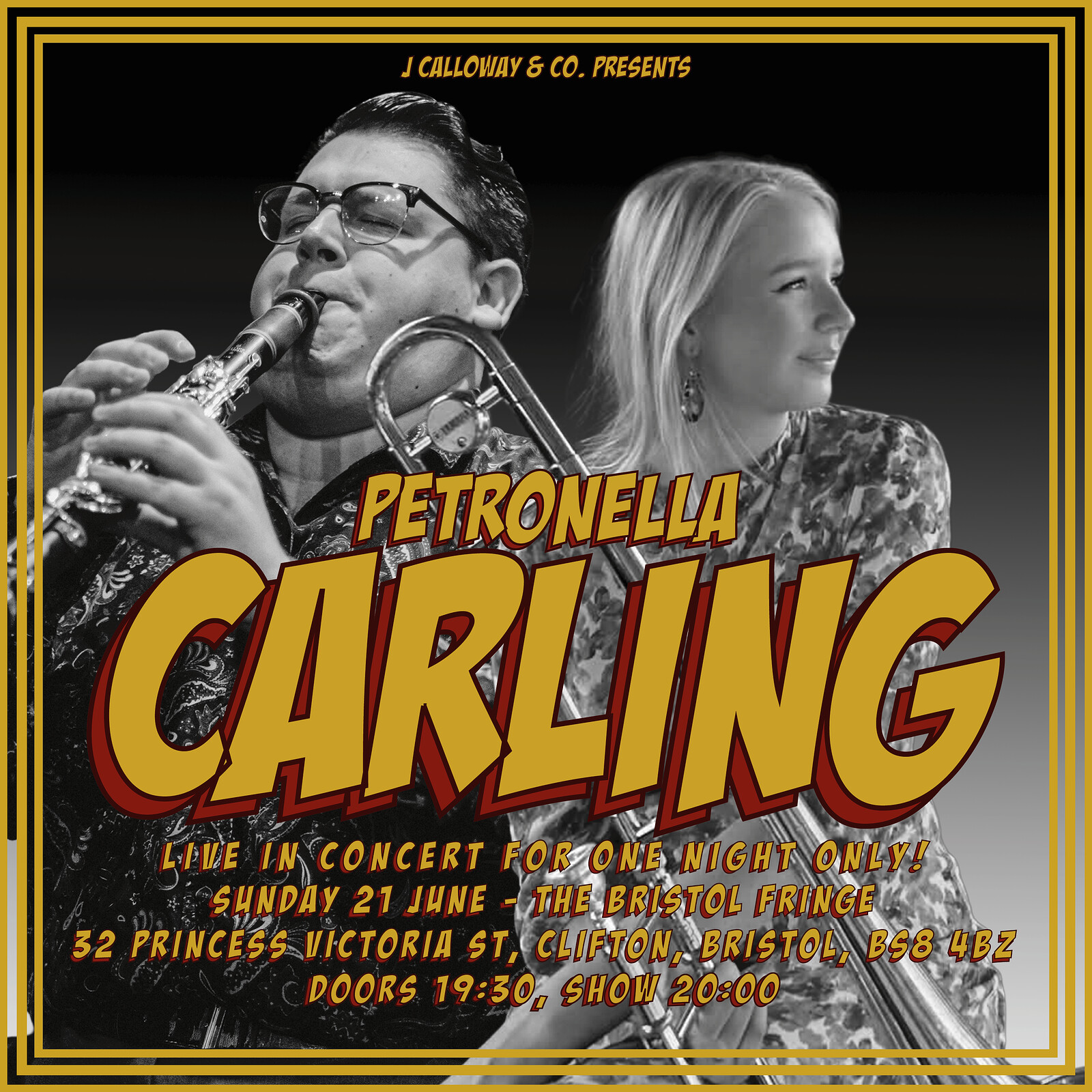 Jack Calloway Presents: Petronella Carling at The Bristol Fringe