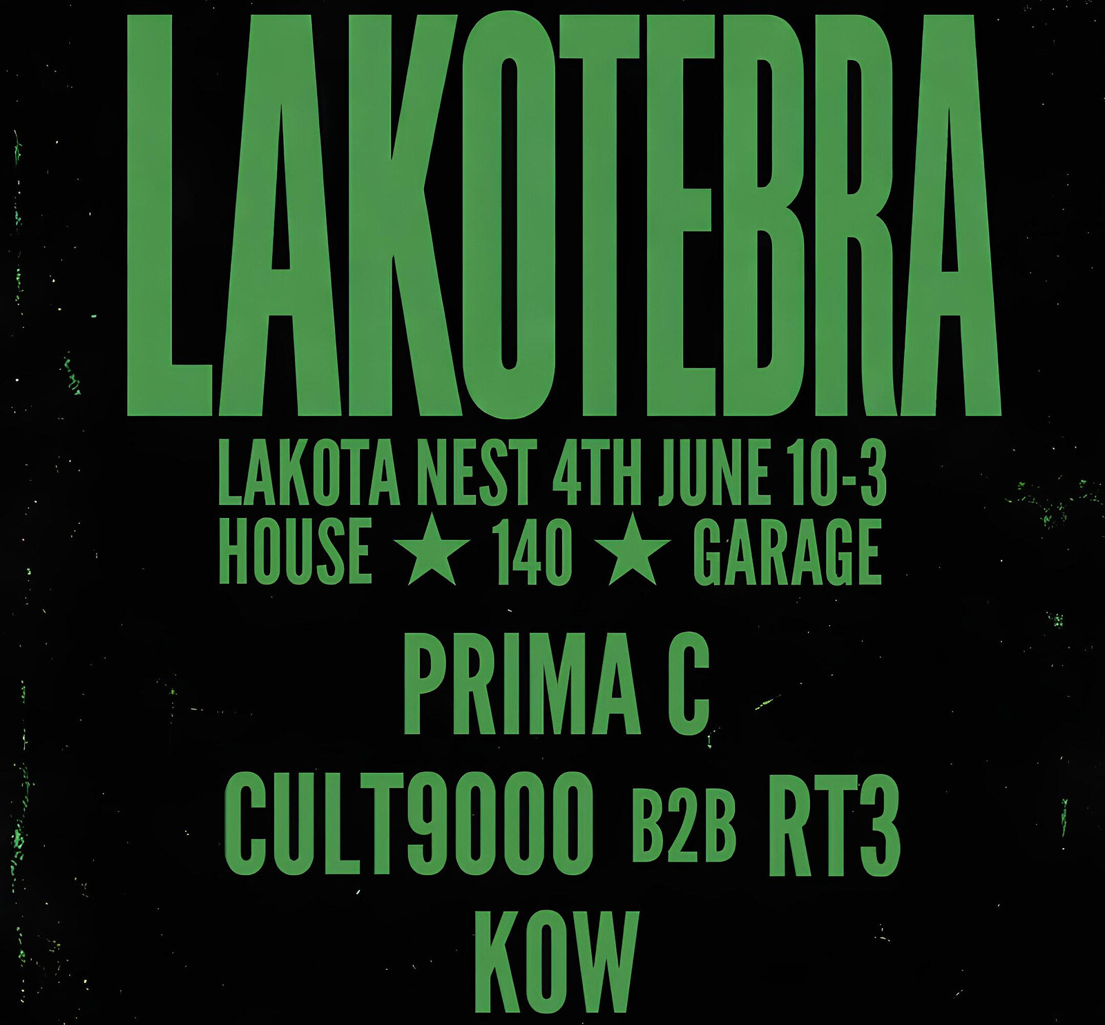 LAKOTEBRA at Lakota
